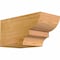 Ekena Millwork Ridgewood Rough Sawn Rafter Tail, Western Red Cedar, 6"W x 6"H x 12"L RFT06X06X12RID00RWR - alternate 1